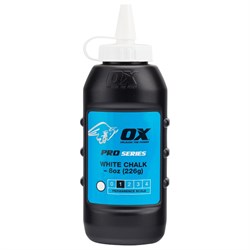 Chalk Powder Pro 8oz 226G White OX-P025704