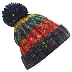 Beanie Hat BC486 Pom Pom Crackling Campfire