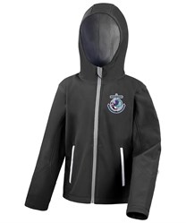 Melvich Primary Black Softshell Jacket