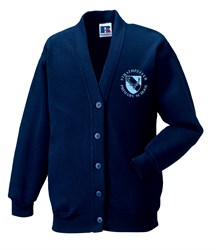Strathpeffer Primary Cardigan Sweatshirt PRINT