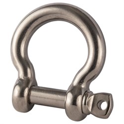 Shackle Bow 10mm Galvanised ZSH2203