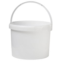 Feed Bucket White 16Ltr c/w Lid JET160 91050