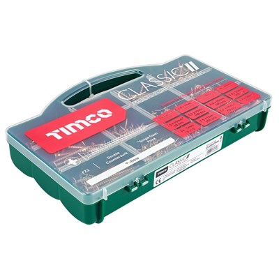 Woodscrew Assorted Classic Tray MC75 895pc