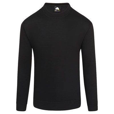 Sweatshirt 1250 4XL Blk C/N 320gsm Kite Orn