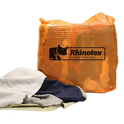 Wiper Polycotton 10Kg Shrink Wrap Mixed Colour