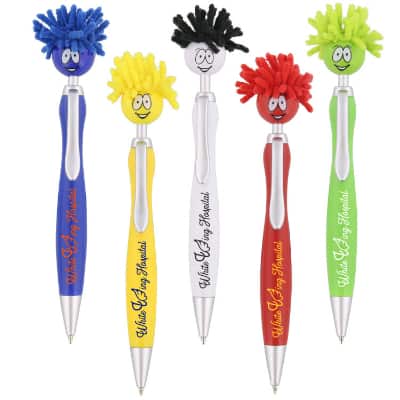 Plastic Emoti MopTopper screen cleaner pen.