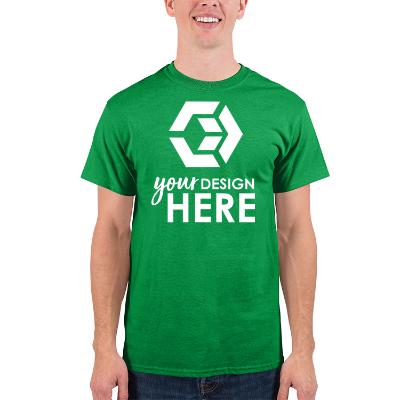 Heavy Cotton customizied short sleeve t shirt.