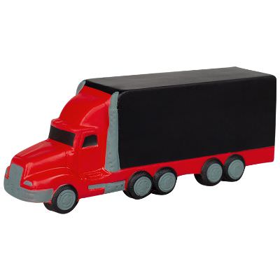 Foam white semi truck stress reliever blank.