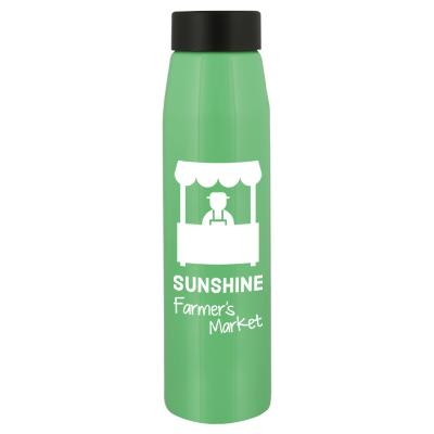 Badminton aluminum bottle with custom logo.
