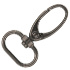 20mm Black Oval Hook