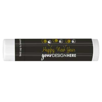 Customizable New Years Eve Lip Balm.