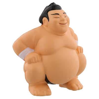 Foam sumo stress ball blank.