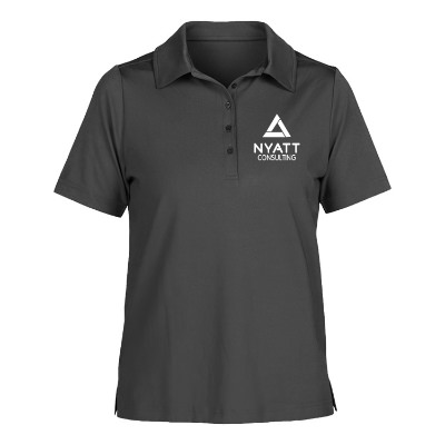 Customized graphite performance ladies' flex polo