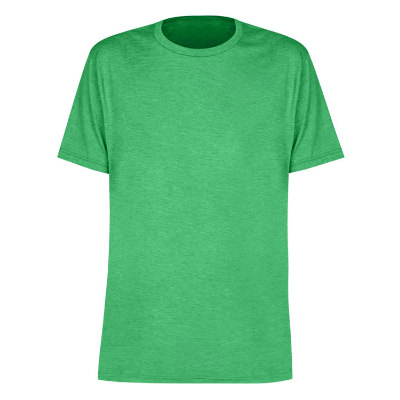 Blank enviro green tri blend tee.