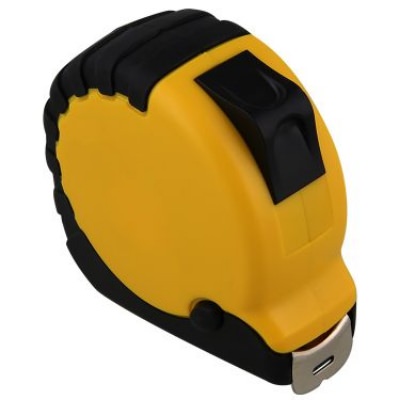 Plastic, TPR, steel yellow 16 foot classic tape measure blank.