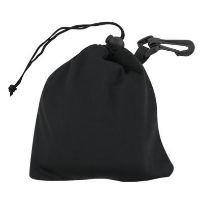 Touch screen gloves with storage pouch blank.