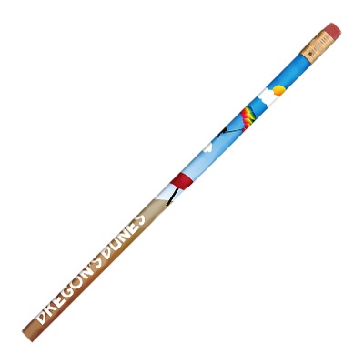 Wood glow-in-the-dark pencil.
