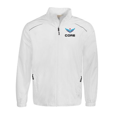 White Embroidered Custom Jacket