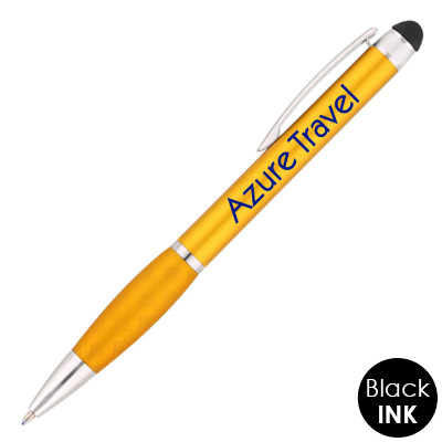 Plastic metallic austin stylus pen.