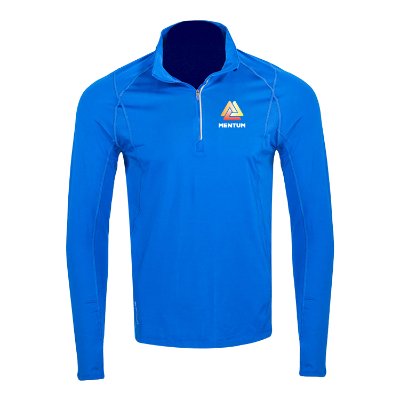 Blue Full Color Personalized Quarter-Zip