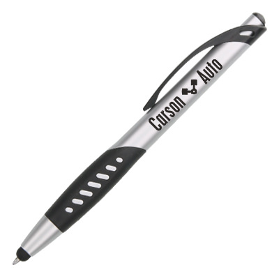 Plastic mercedes silver stylus pen.