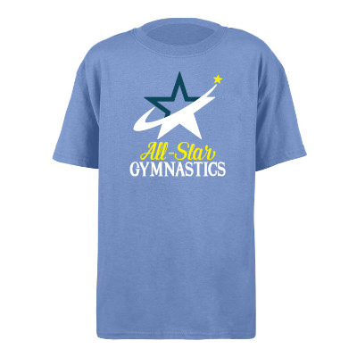 Electric green youth full color customizable t-shirt.