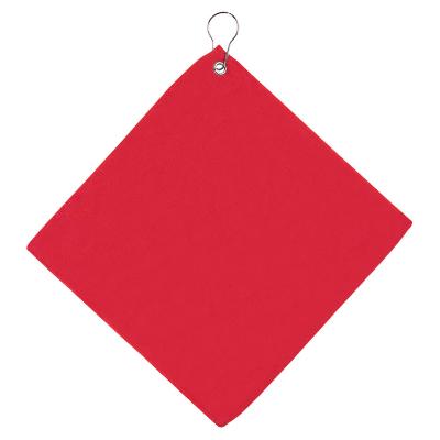 Microfiber golf towel blank.