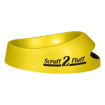 Green medium scoop it bowl with custom promotional logo.