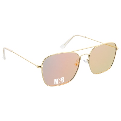 Metal aviators with custom imprint.