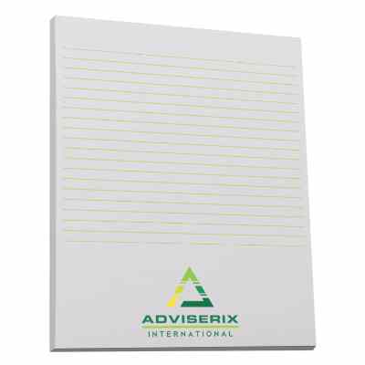 Souvenir 8-1/2 x 11 inch scratch pad with full color imprint.