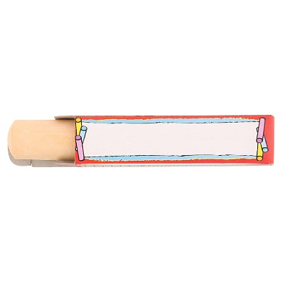 Cardboard individual large chalk blank.
