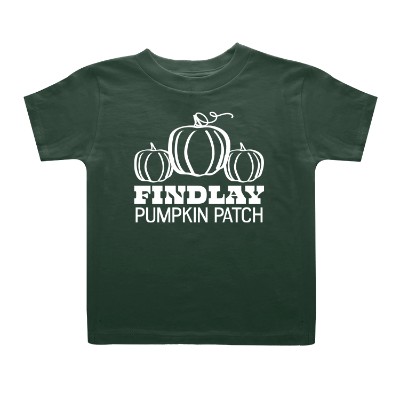Forest toddler t-shirt with personal logo.