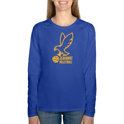 True royal long sleeve custom tee.