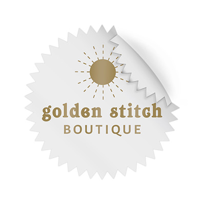 2 inch starburst white gloss roll label with custom imprint.