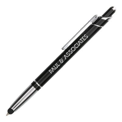 Metal tanner pen engraved.