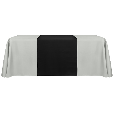 30 inches x 60 inches polyester table runner blank.