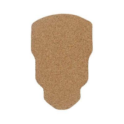 Cork energy bulb coaster blank.
