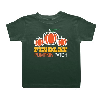 Forest toddler t-shirt with custom full color imprint.