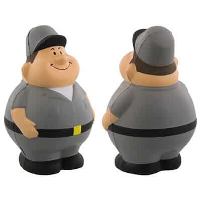 Foam delivery pete stress ball blank.