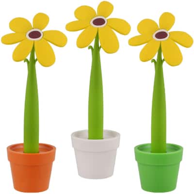 Plastic buttercup pen blank.