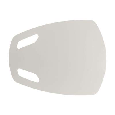 Translucent frost flex-n-scoop cutting board blank.