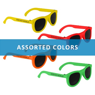 Custom youth neon shades.