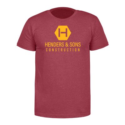 Cardinal customizable t-shirt.