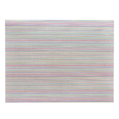 Blank lined tissue paper.