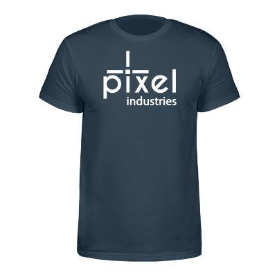 Cotton indigo printed t shirt.