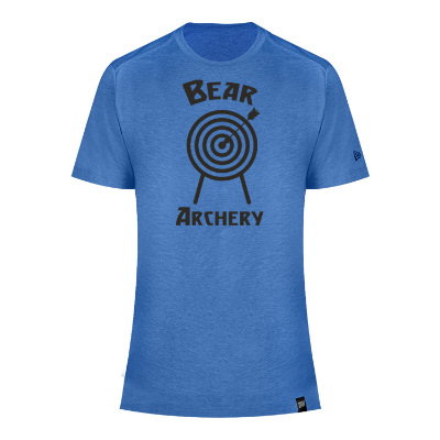 Personalized royal heather t-shirt with logo.