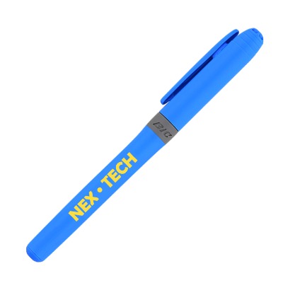 Plastic brite liner grip with custom imprint.