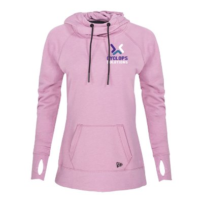 Ladies Personalzied Full Color Pink Hoodie