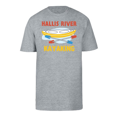 Personalized full color logoed sport grey performance t-shirt.