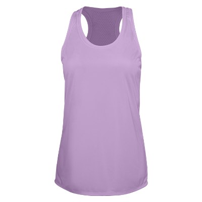 Blank light lavender tank top.